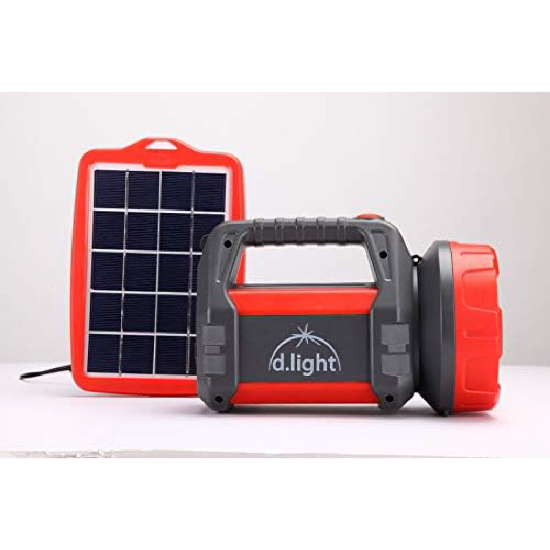 d.light T200 Portable Solar Lantern and Mobile Phone Charger for Camping