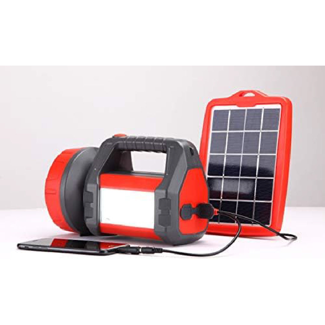 d.light T200 Portable Solar Lantern and Mobile Phone Charger for Camping