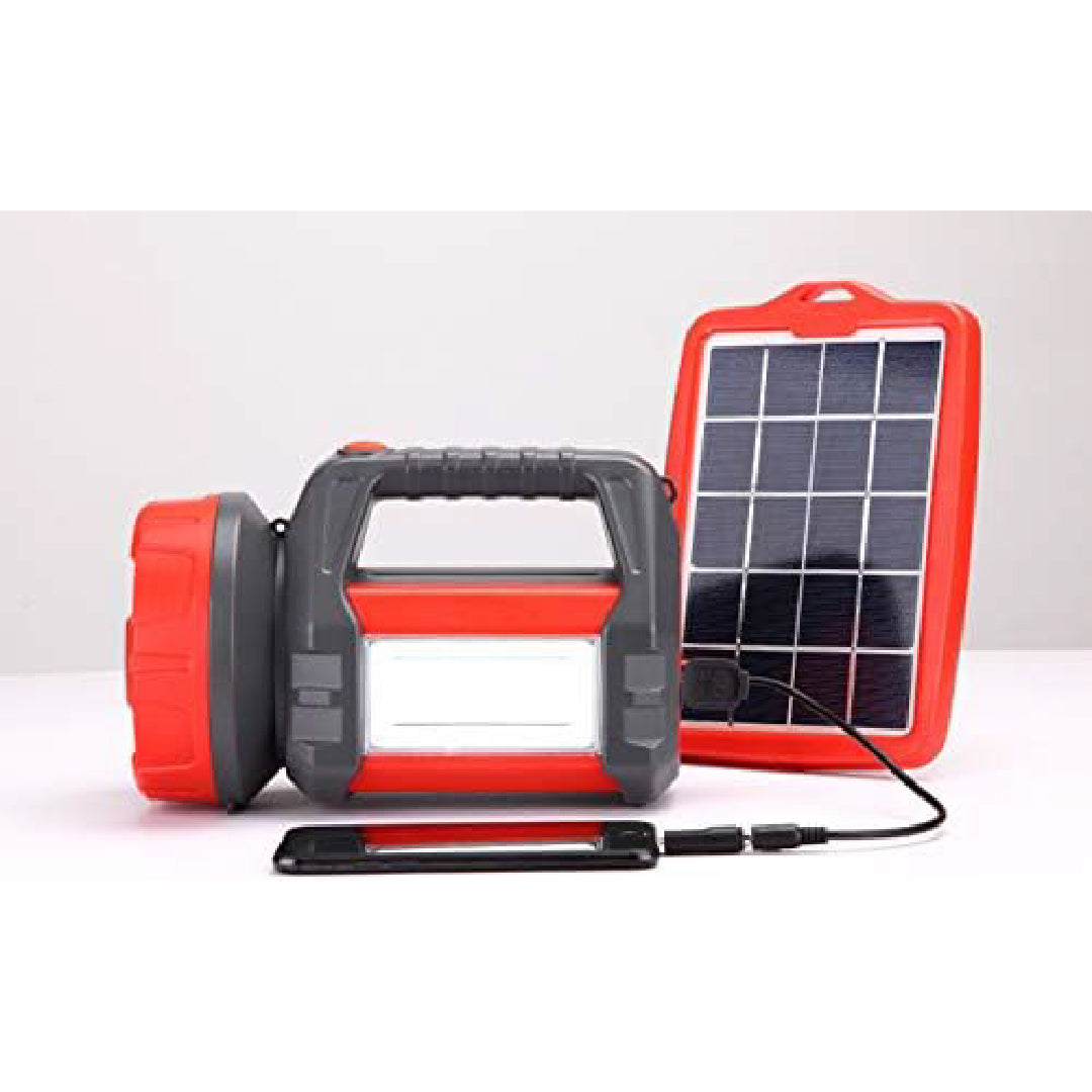 d.light T200 Portable Solar Lantern and Mobile Phone Charger for Camping
