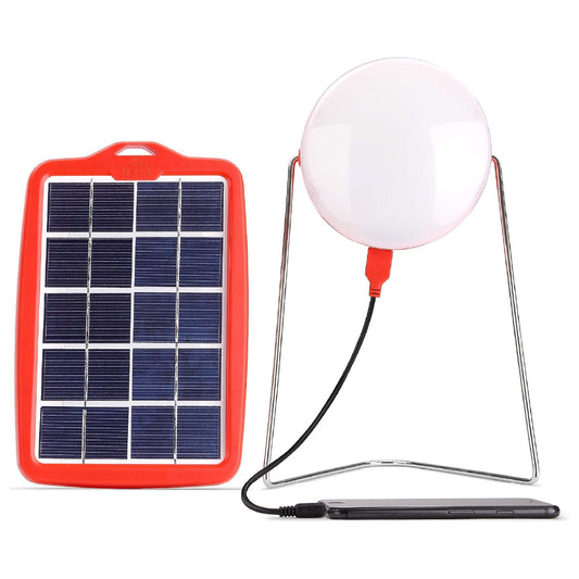 d.light S200 Portable Solar Lantern and Mobile Phone Charger for Camping