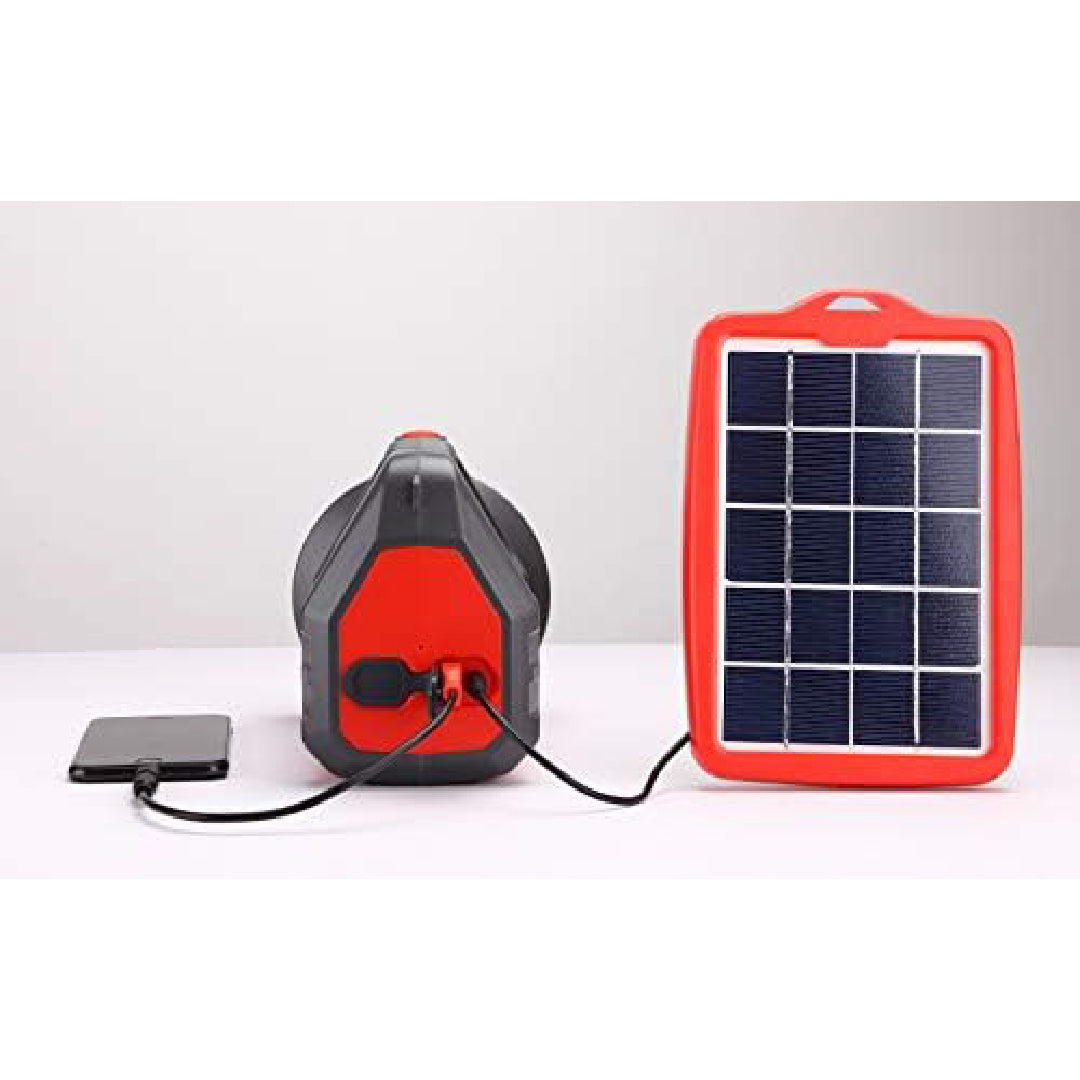 d.light T200 Portable Solar Lantern and Mobile Phone Charger for Camping